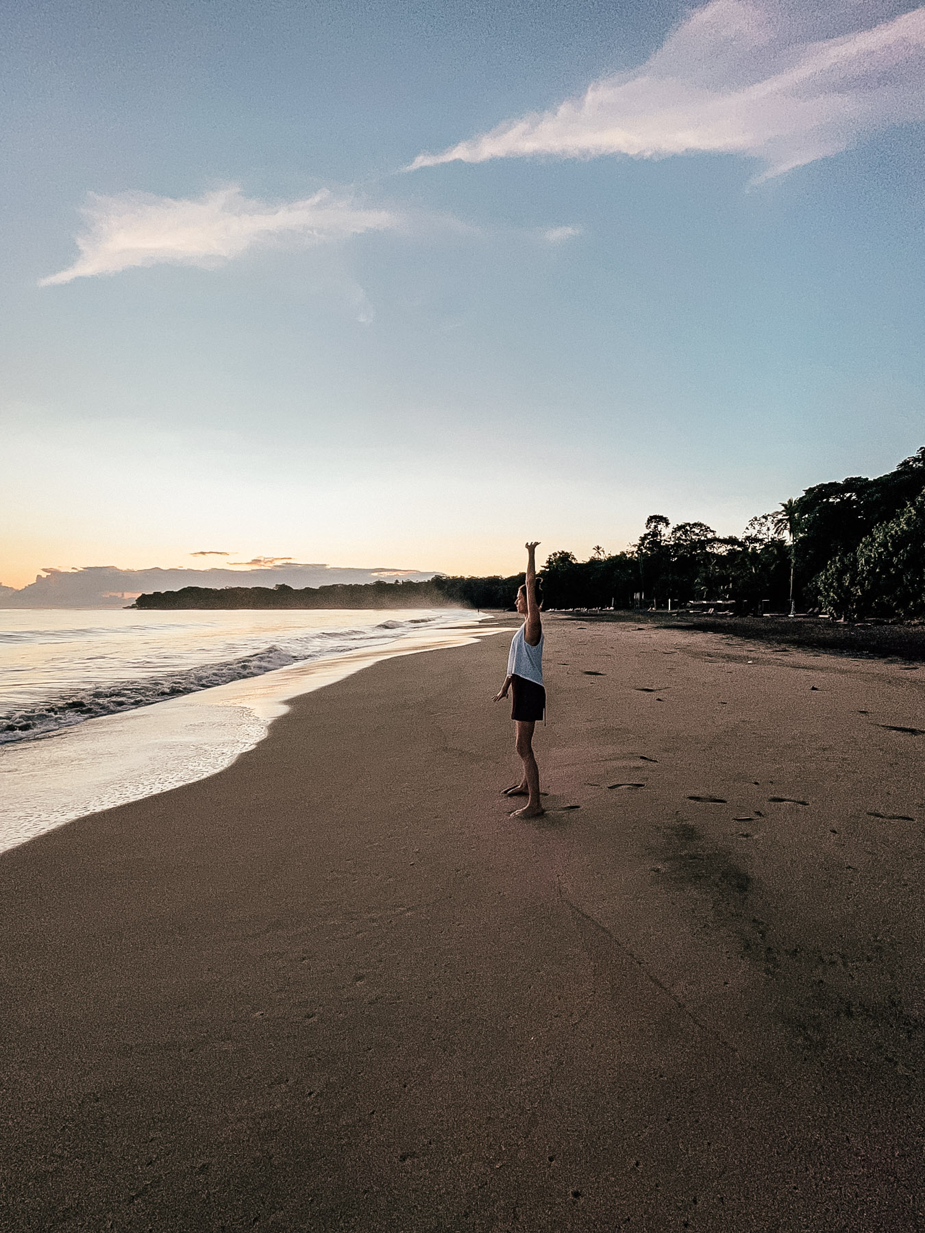 Calligraphy Health at the beach